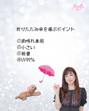 画像をギャラリービューアに読み込む, オリジナル美人傘