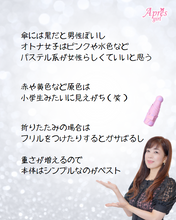 画像をギャラリービューアに読み込む, オリジナル美人傘