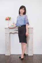 画像をギャラリービューアに読み込む, レースフレアスリーブブラウス