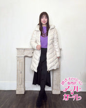 画像をギャラリービューアに読み込む, ラインダウンコート
